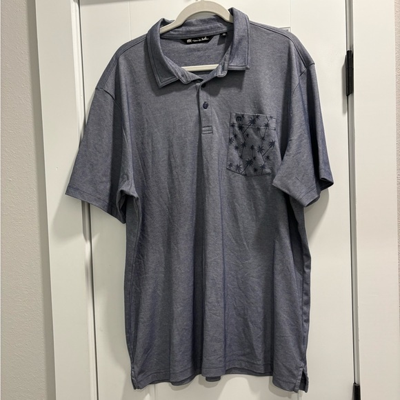 Travis Matthew Pocket Collared Shirt Polo Size XXL - Picture 1 of 3